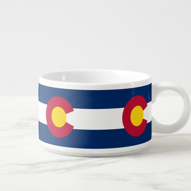 Colorado State Flag Bowl (Left)