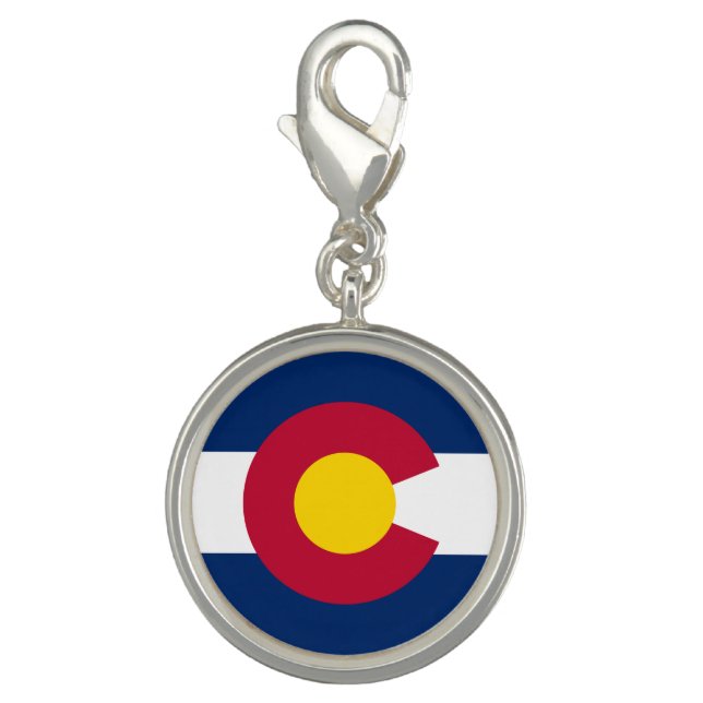 Colorado State Flag Charm (Front)