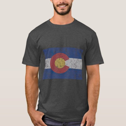 Colorado State Flag Denver Rocky Mountain  2 T_Shirt