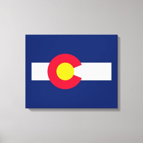 Colorado State Flag Design Decor
