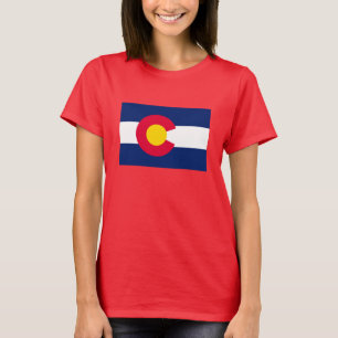 Colorado State Flag Design T-Shirt