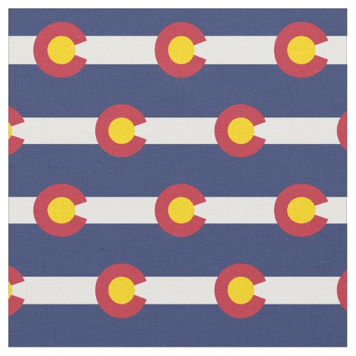 Colorado State Flag Fabric