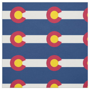 Colorado State Flag Fabric