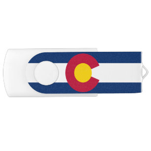 Colorado State Flag Flash Drive