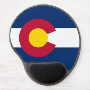 Colorado State Flag Gel Mouse Pad