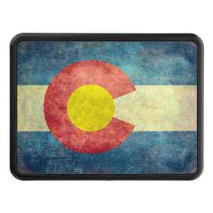 Colorado State Flag Hitch Cover