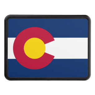 Colorado State Flag Hitch Cover