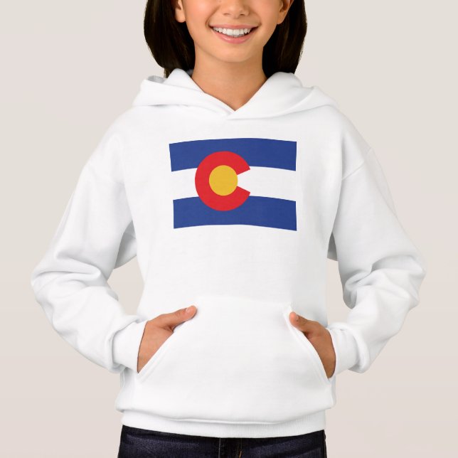 Colorado State Flag Hoodie (Front)