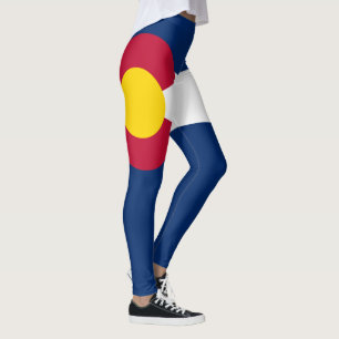 Colorado State Flag Leggings
