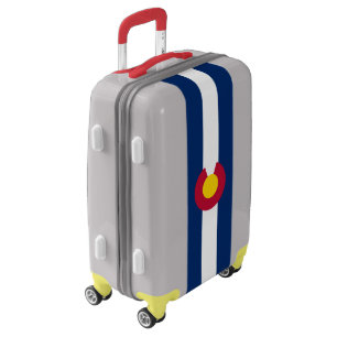 Colorado State Flag Luggage