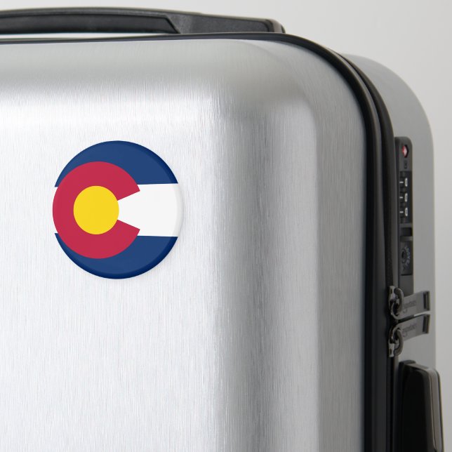 Colorado State Flag Magnet (In Situ (Luggage))