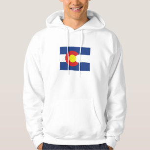 Colorado State Flag Men's Hoodie