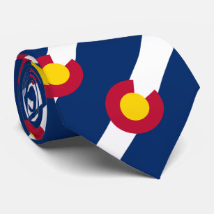 Colorado State Flag Neck Tie