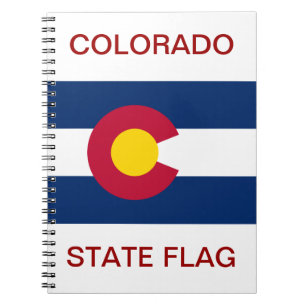 Colorado State Flag Notebook
