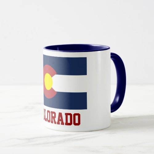 COLORADO State Flag of Colorado Mug