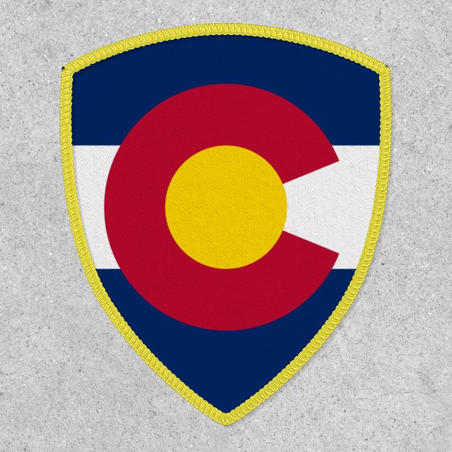 Colorado State Flag Patch (Front)