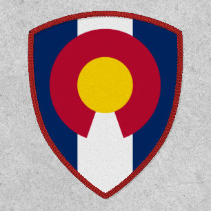 Colorado State Flag  Patch