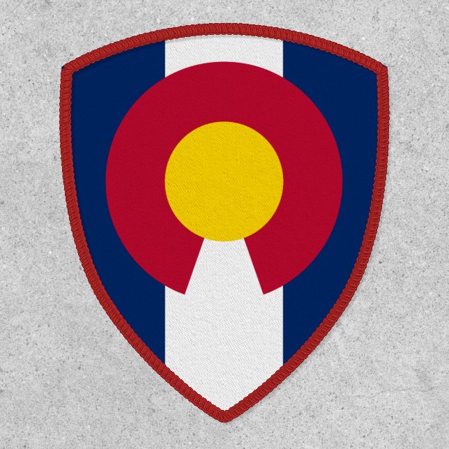 Colorado State Flag  Patch (Front)