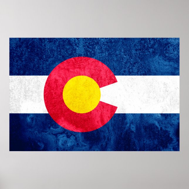 Colorado State Flag Poster (Front)