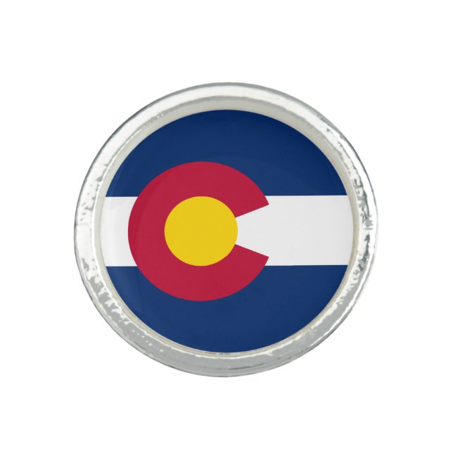 Colorado State Flag Ring (Front)