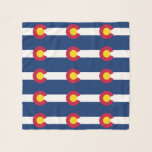 Colorado State Flag Scarf<br><div class="desc">Patriotic Colorado state flag.</div>