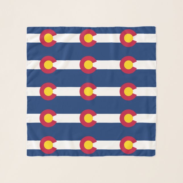 Colorado State Flag Scarf (Front)