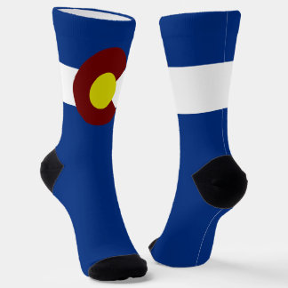 Colorado State flag Socks