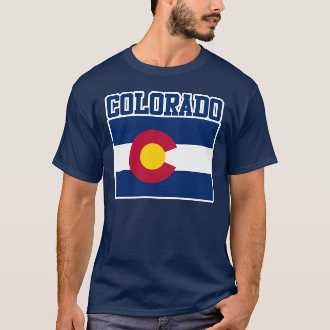 Colorado State Flag T-Shirt (Front)