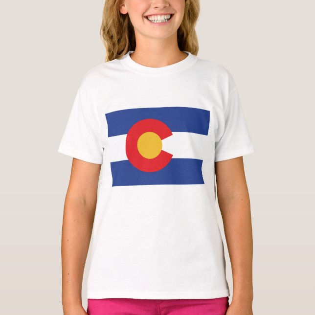 Colorado State Flag T-Shirt (Front)