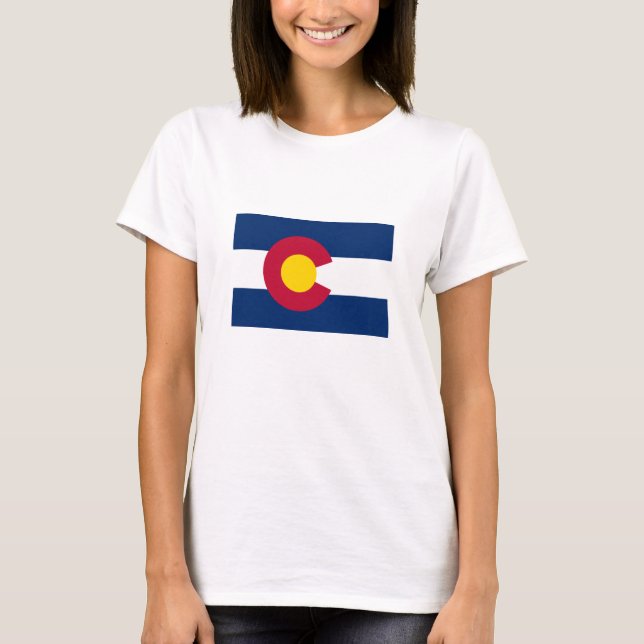 Colorado State Flag T-Shirt (Front)