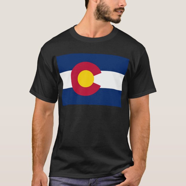 Colorado State Flag T-Shirt (Front)