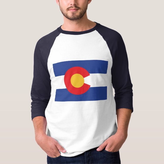Colorado State Flag T-Shirt (Front)
