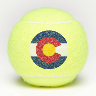 Colorado State Flag Tennis Balls