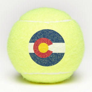 Colorado State Flag Tennis Balls