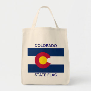 Colorado State Flag Tote Bag
