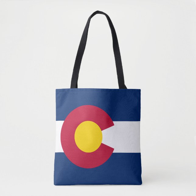 Colorado State Flag Tote Bag (Front)