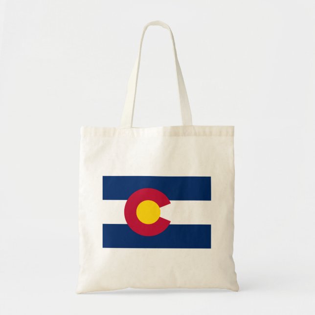 Colorado State Flag Tote Bag (Front)