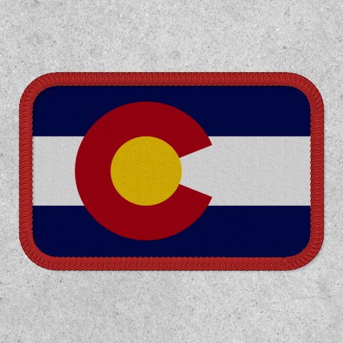 Colorado State Flag USA Patch