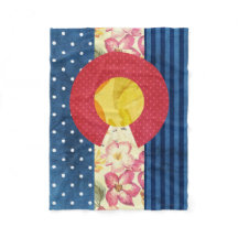 Colorado State Flag | Vintage Shabby Chic