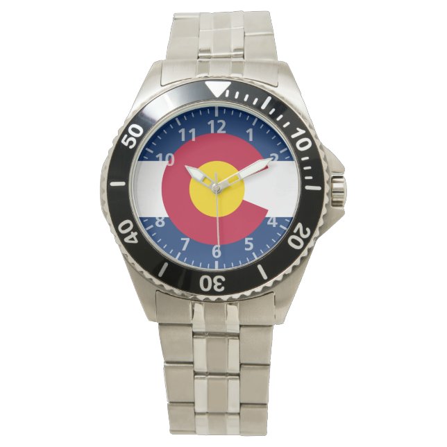 Colorado State Flag Watch (Front)