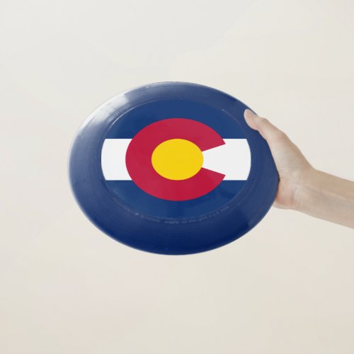 Colorado State Flag Wham_O Frisbee