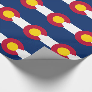 Colorado State Flag Wrapping Paper