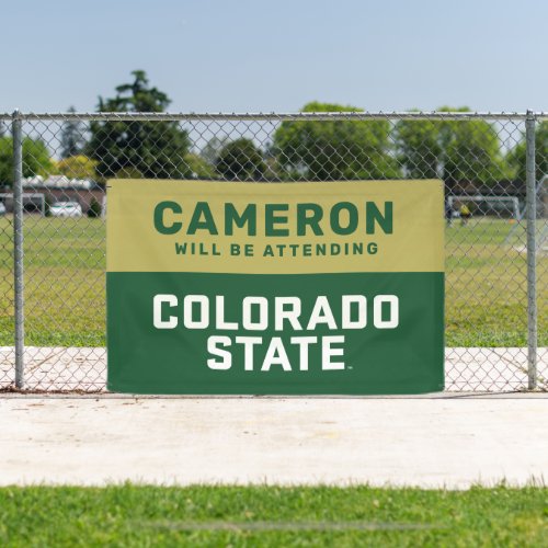 Colorado State  Graduate Will Be Attending Banner