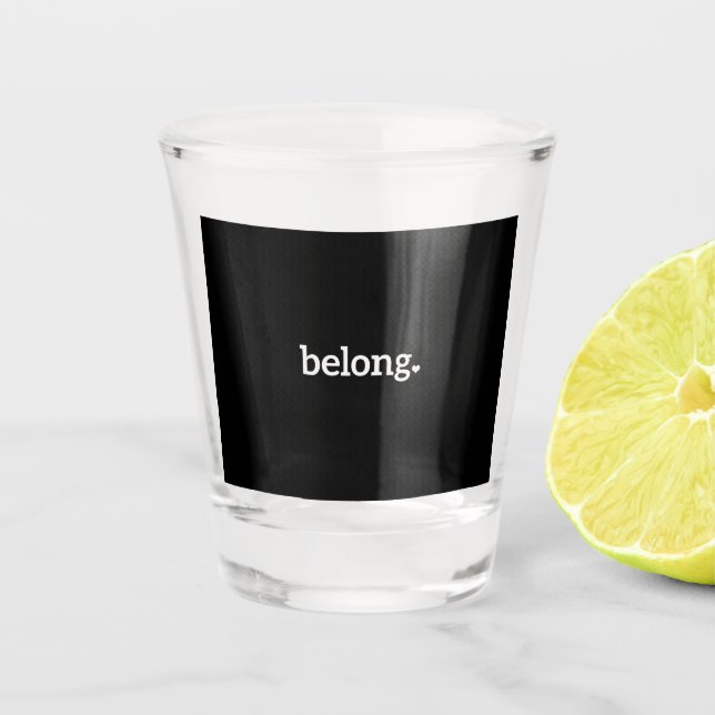 Colorado State Map Belong Shot Glass (Front)