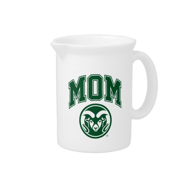 Colorado State Mom Beverage Pitcher (Right)