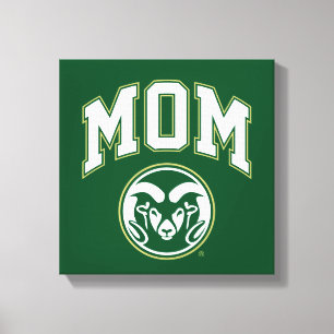 Colorado State Mom Canvas Print