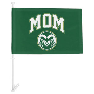Colorado State Mom Car Flag
