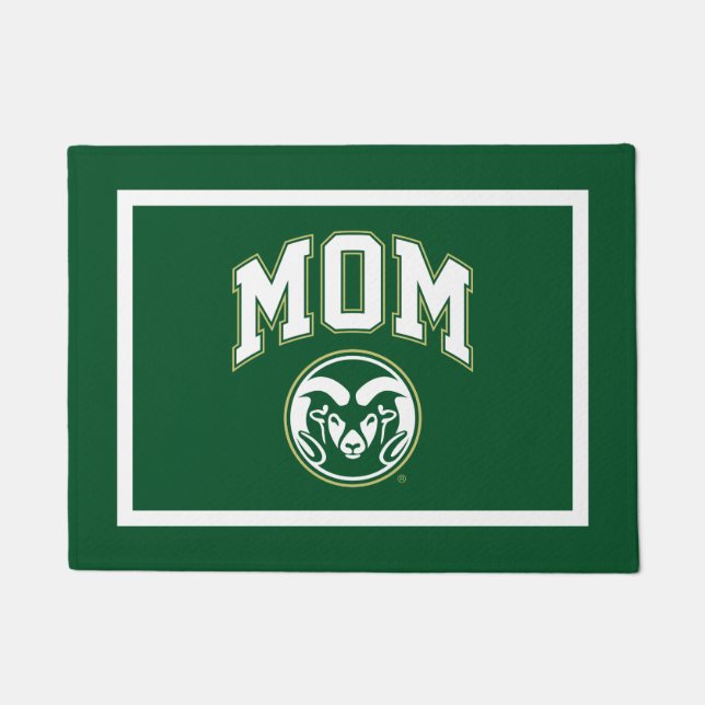 Colorado State Mom Doormat (Front)