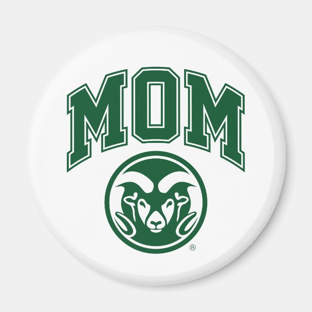 Colorado State Mom Magnet (Front)