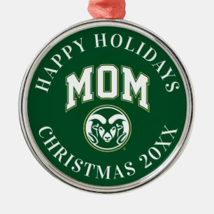 Colorado State Mom Metal Ornament